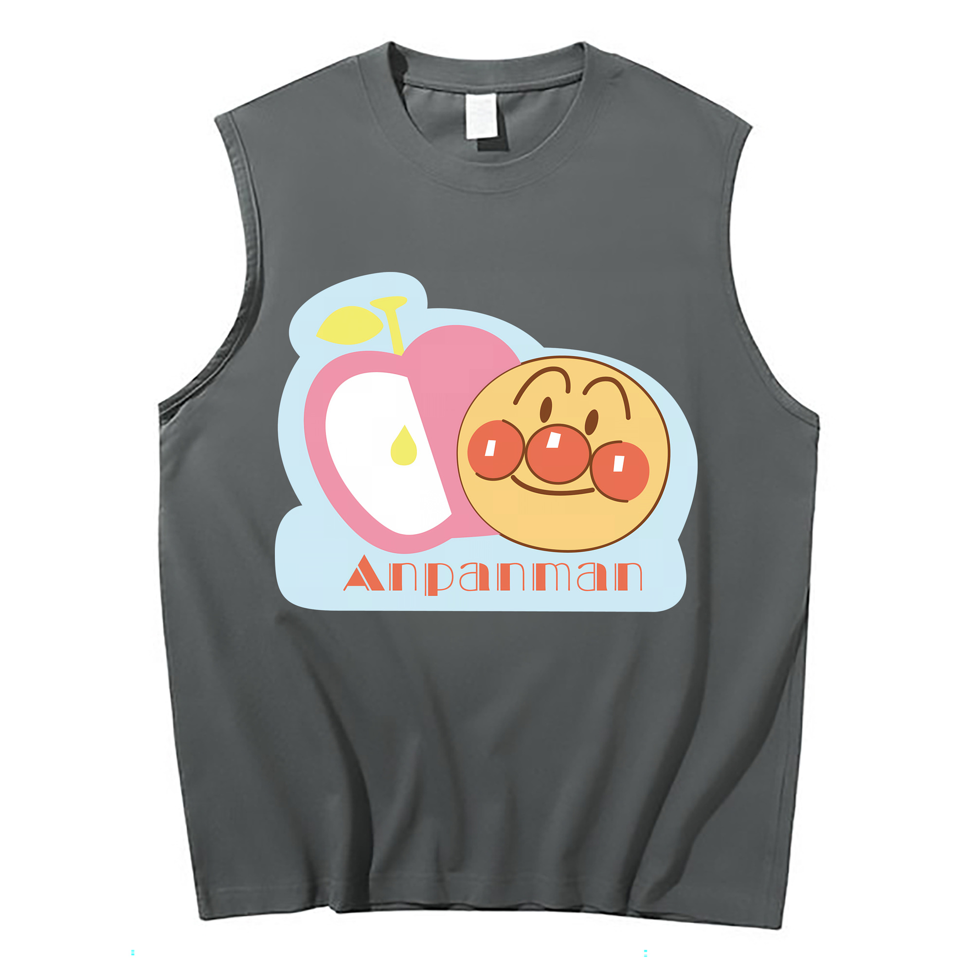 （画像用） アンパンマン Anpanman コットン100％タンクトップ（フロントプリント）